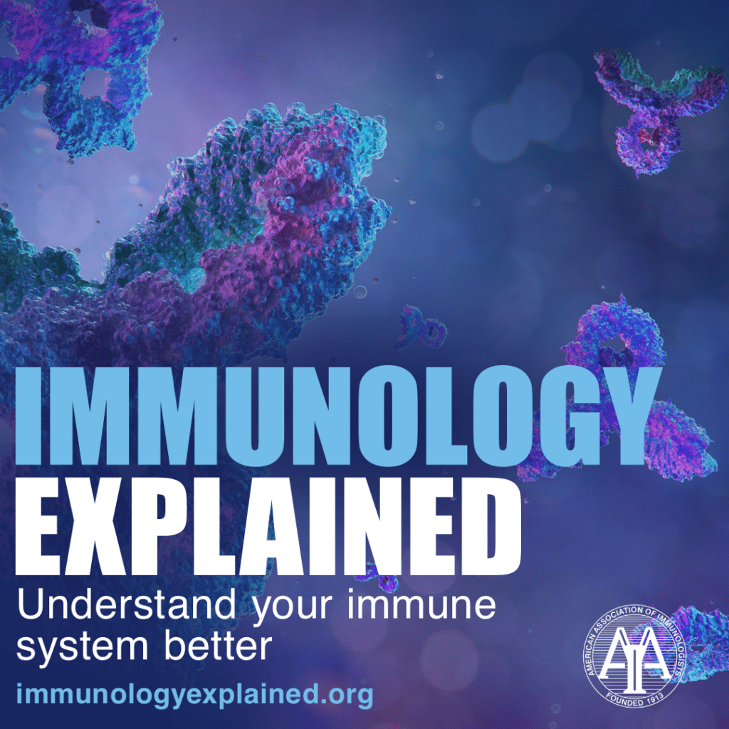 Immunology Explained Toolkit AAI Volunteer Portal